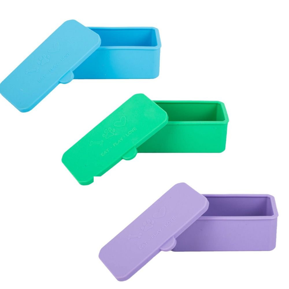 Food Snacks Wholesale - 1/3pcs Serviceable Silicone Food Distribution Box