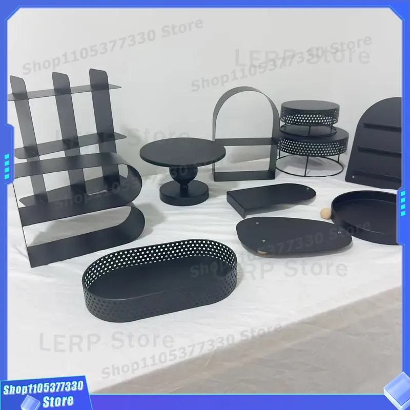 Food Snacks That Are Black - Black Metal Cake Stand for Wedding