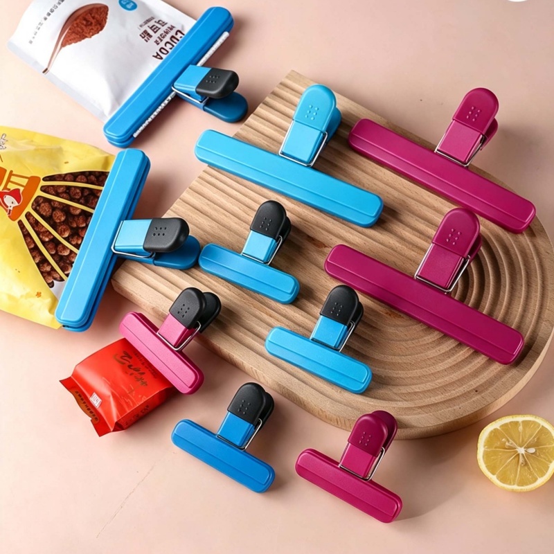 Food Snacks Wholesale - 4Pcs Portable Plastic Bag Sealing Clips,Food