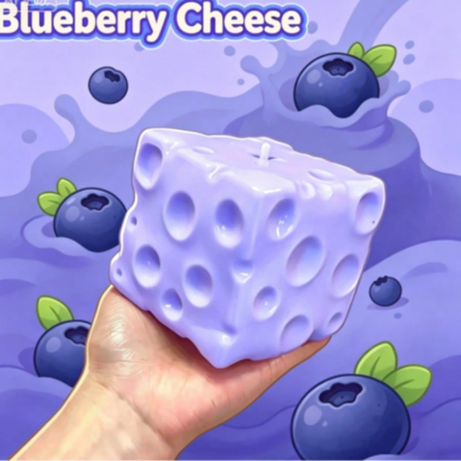 New Blueberry Color Cheese Squ - Food & Snacks Coloring Book Bold & Easy ulasan dan harga