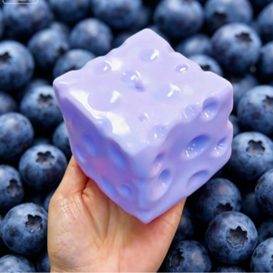 New Blueberry Color Cheese Squ - Food & Snacks Coloring Book Bold & Easy ulasan dan harga