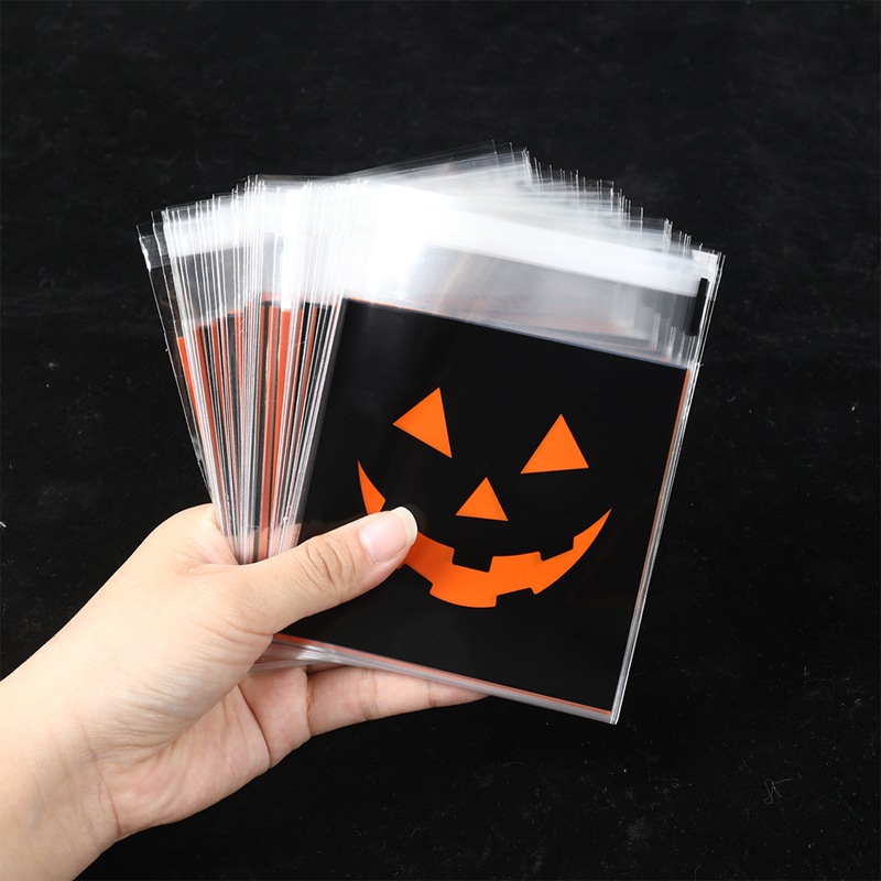 50/100pcs Halloween Black Oran - Food Snacks That Are Black ulasan dan harga