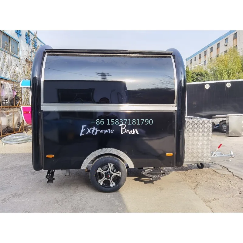 Small Food Truck Trailer Black - Food Snacks That Are Black ulasan dan harga