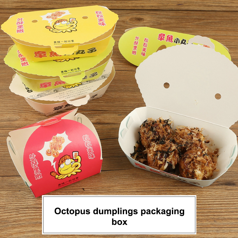 100Pcs Disposable Cartoon Octo - Food In Japanese Snacks ulasan dan harga