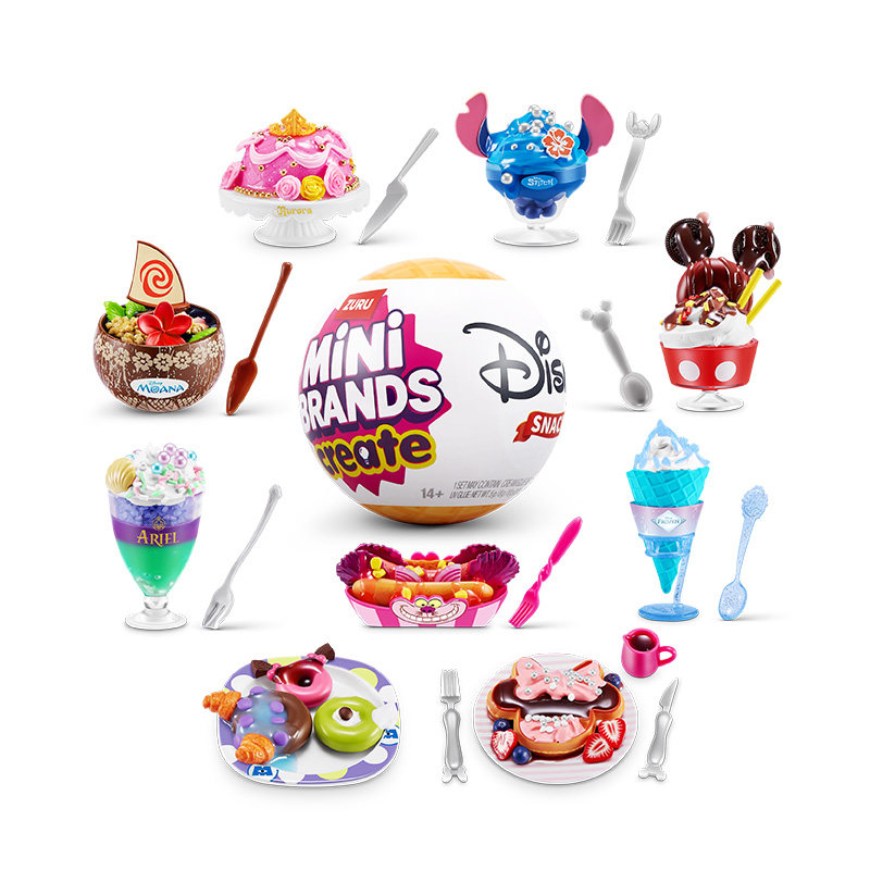 Zuru Mini Brands Create Disney - Food Snacks Wholesale ulasan dan harga