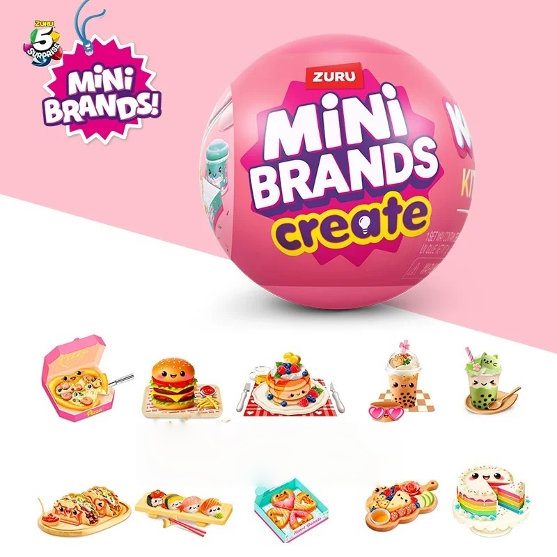 Zuru Mini Brands Create Disney - Food Snacks Wholesale ulasan dan harga