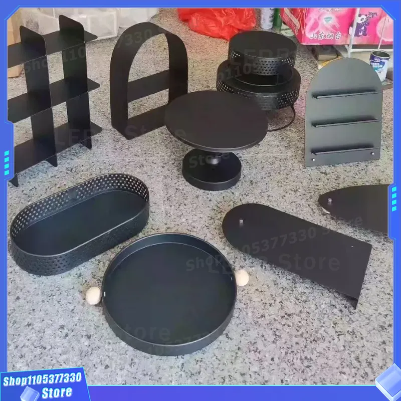 Black Metal Cake Stand for Wed - Food Snacks That Are Black ulasan dan harga