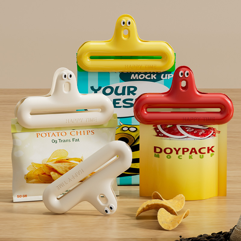 1/4 cartoon sealing clip moist - Food Snacks Wholesale ulasan dan harga