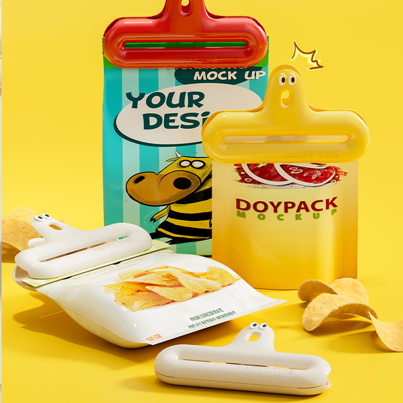 1/4 cartoon sealing clip moist - Food Snacks Wholesale ulasan dan harga