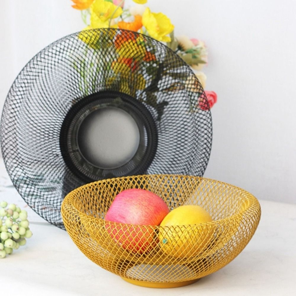 Black/Gold Iron Art Fruit Bask - Food Snacks That Are Black ulasan dan harga