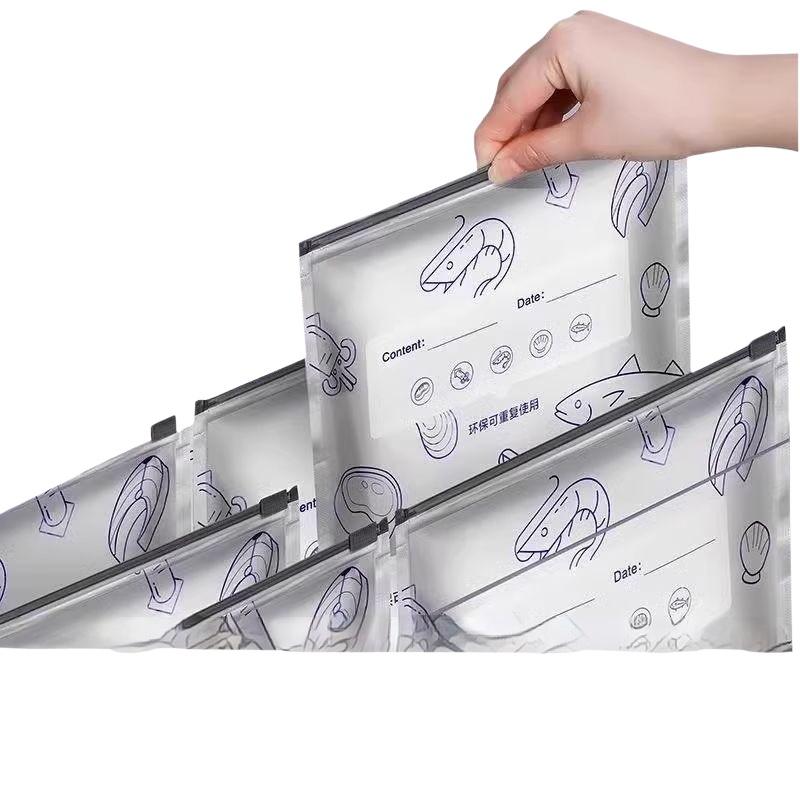 50Pcs Reusable Aluminum Foil F - Snacks Food Labels ulasan dan harga