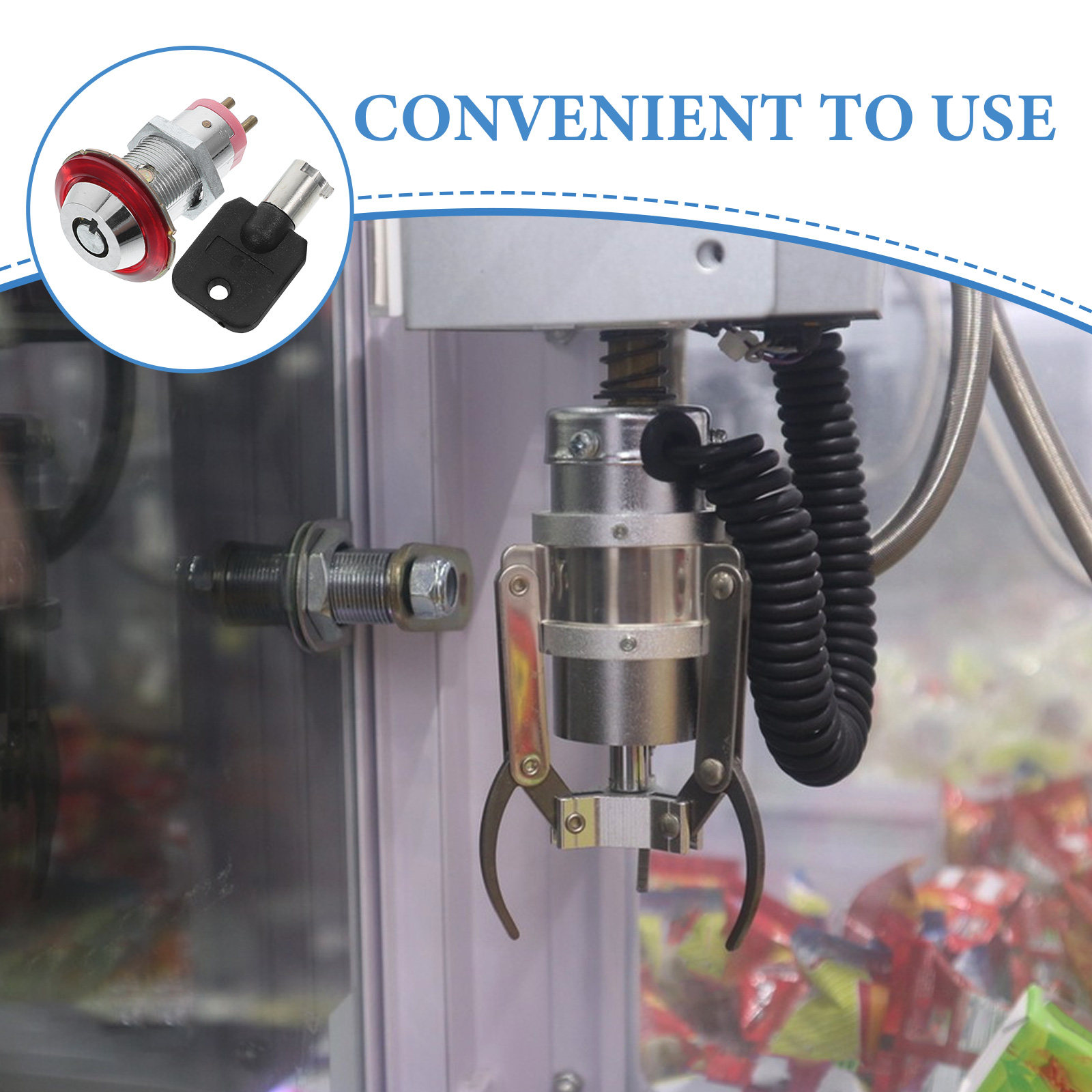 1Set Tubular Vending Machine L - Rv Snacks & Food Zone Surat Menu ulasan dan harga