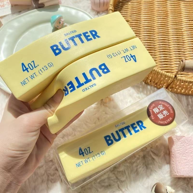1Pc Butter Squeeze Toy For Adu - Food & Snacks Coloring Book Bold & Easy ulasan dan harga
