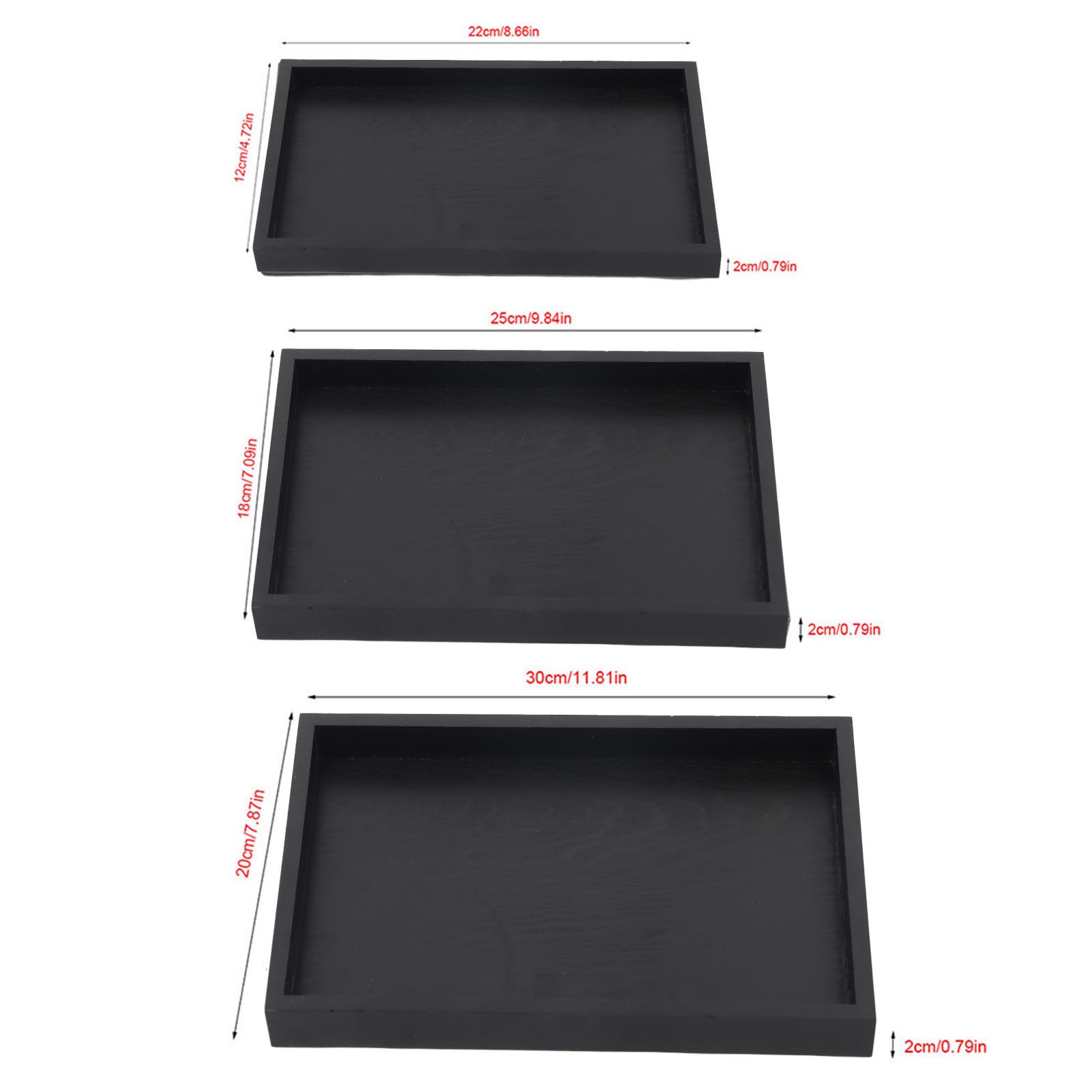 Rectangle Shape  Wood Tea Coff - Food Snacks Wholesale ulasan dan harga
