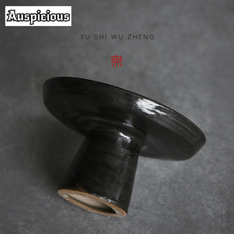 Handamde Black Coarse Pottery  - Food Snacks That Are Black ulasan dan harga