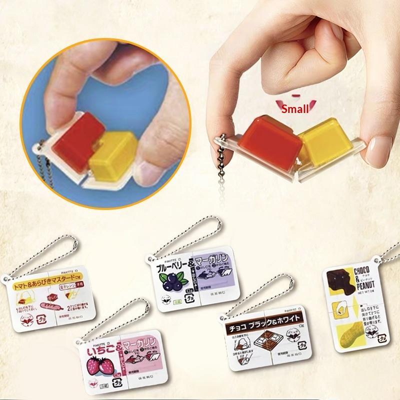 Mini Jam Snap Fidget Toys Food - Food & Snacks Coloring Book Bold & Easy ulasan dan harga