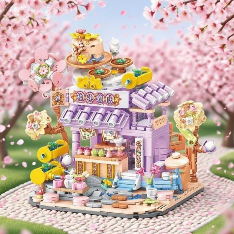 New Food Shops Building Blocks - Food Nation Snacks ulasan dan harga