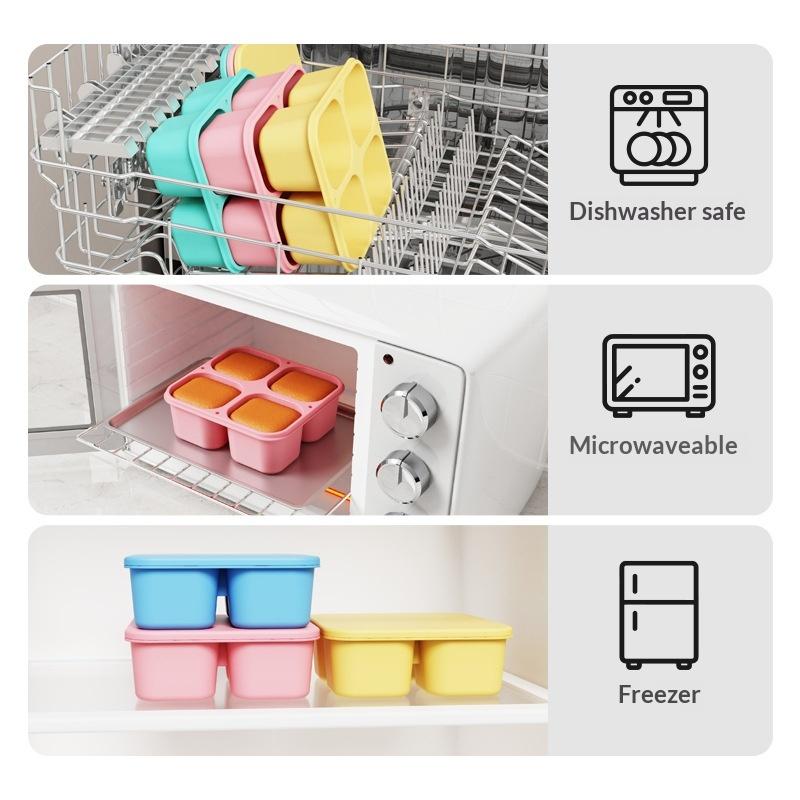 Food Grade Silicone Snack Box  - Food Snacks For School ulasan dan harga
