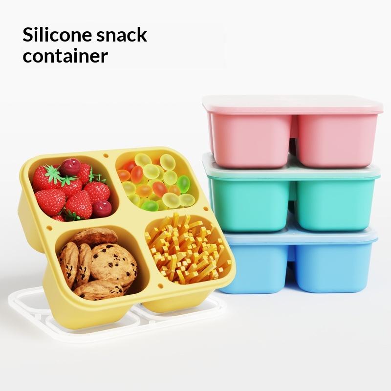 Food Grade Silicone Snack Box  - Food Snacks For School ulasan dan harga