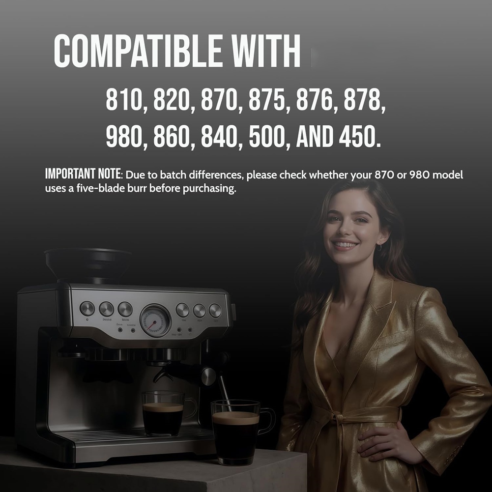 (AIMA) Grinder Burr Blade for  - Breville Espresso Bes870 ulasan dan harga