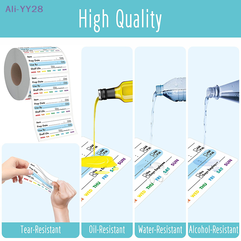 【YY28】300Pcs/Roll Kitchen Food - Snacks Food Labels ulasan dan harga