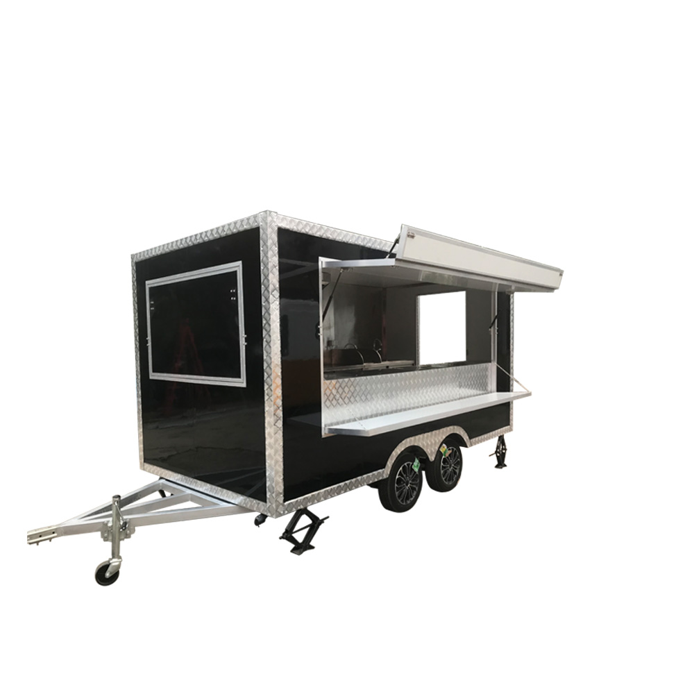 Large Space Square Fast Food T - Food Snacks That Are Black ulasan dan harga