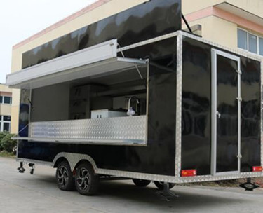 Large Space Square Fast Food T - Food Snacks That Are Black ulasan dan harga