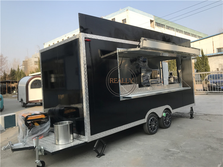 Large Space Square Fast Food T - Food Snacks That Are Black ulasan dan harga