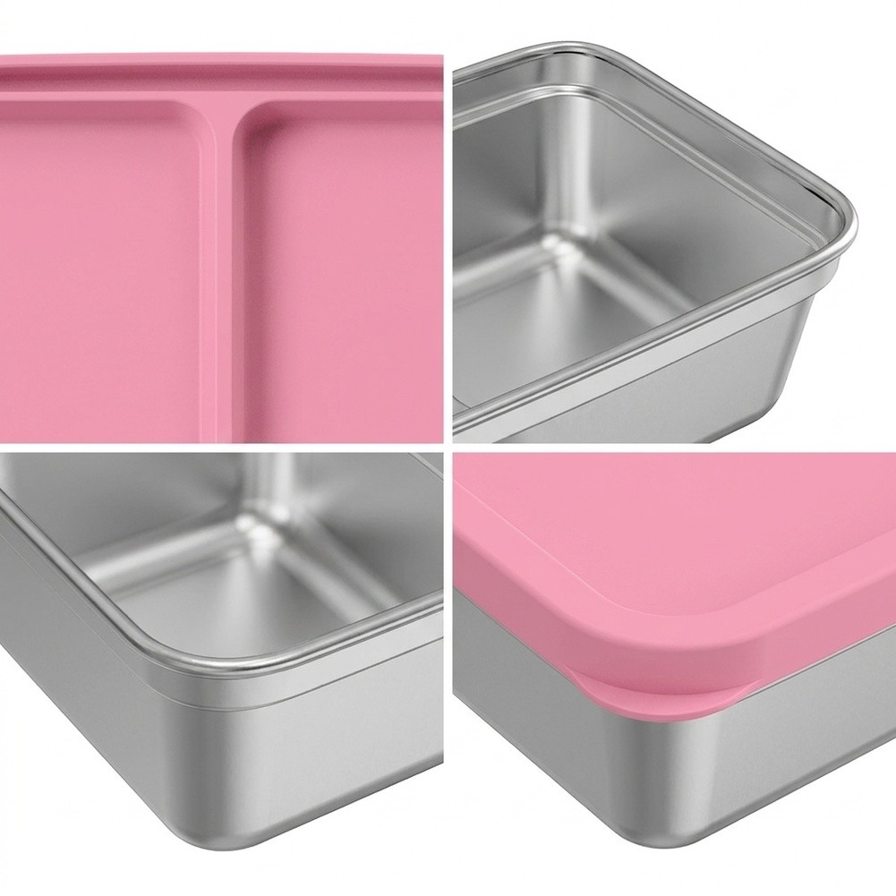 Stainless Steel Toddler Lunch  - Food Snacks For School ulasan dan harga