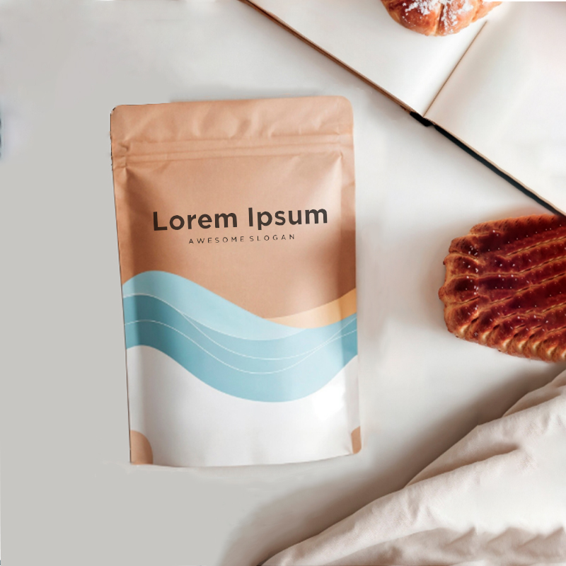 Customized White Kraft Paper Z - Food Snacks For School ulasan dan harga