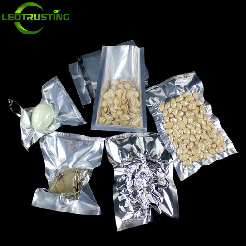 100 Pack Silver Glossy Flat Po - Food Snacks For School ulasan dan harga
